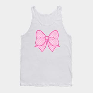 Big Polka Dot Bow! Tank Top